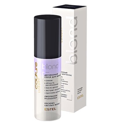 Two-phase hair spray LUXURY BLOND HAUTE COUTURE ESTEL 100 ml Two-phase hair spray LUXURY BLOND HAUTE COUTURE ESTEL 100 ml